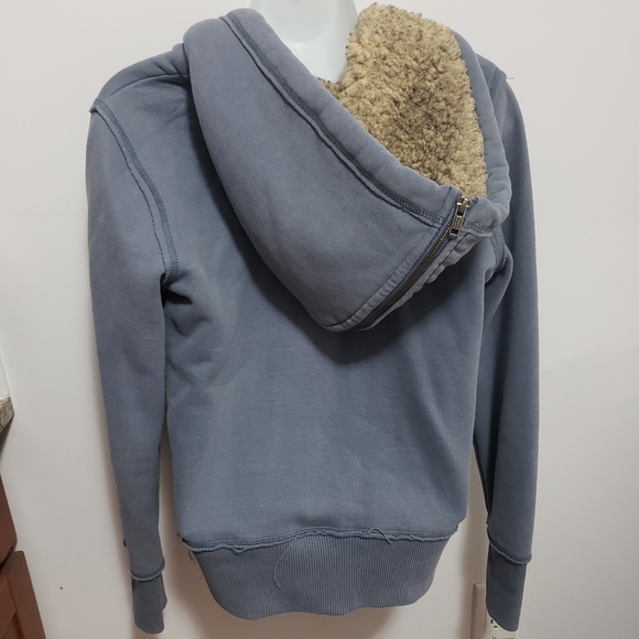 American Eagle bluish gray hoodie - Picture 2 of 6